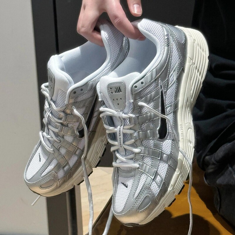 High-End Putian Shoes, Original P-6000 Men's Sneakers, Dad Shoes, Mesh Breathable Women's Couple Running Shoes, Retro Style