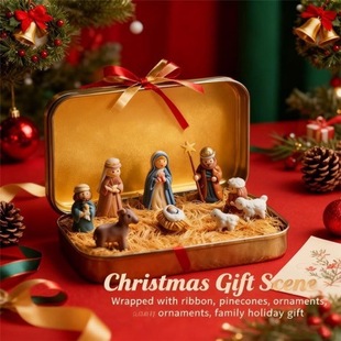 �羳��ƷMini Christmas Nativity ���R�d���N�a���bҮ�d�Q�����b
