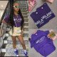 Advanced Sense Niche Letter Short-sleeved Men's and Women's 2024 New T-shirt Summer Casual Loose Heavy Cotton Top