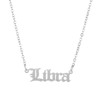 Universal zodiac signs stainless steel, fashionable necklace, European style, simple and elegant design