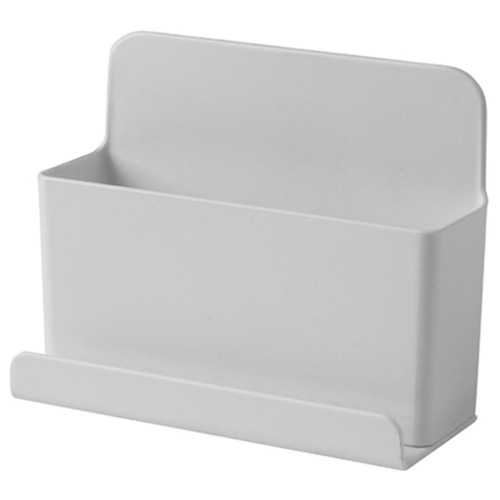 Wall-mounted TV remote control storage box storage rack without punching wall-mounted box bedside mobile phone storage box