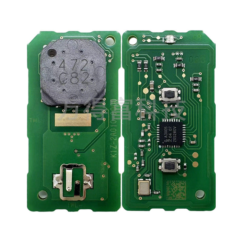 Suitable for Honda K1Z Motorcycle Deputy Factory Key Id47 Chip 433 Frequency Black White Button Remote Control