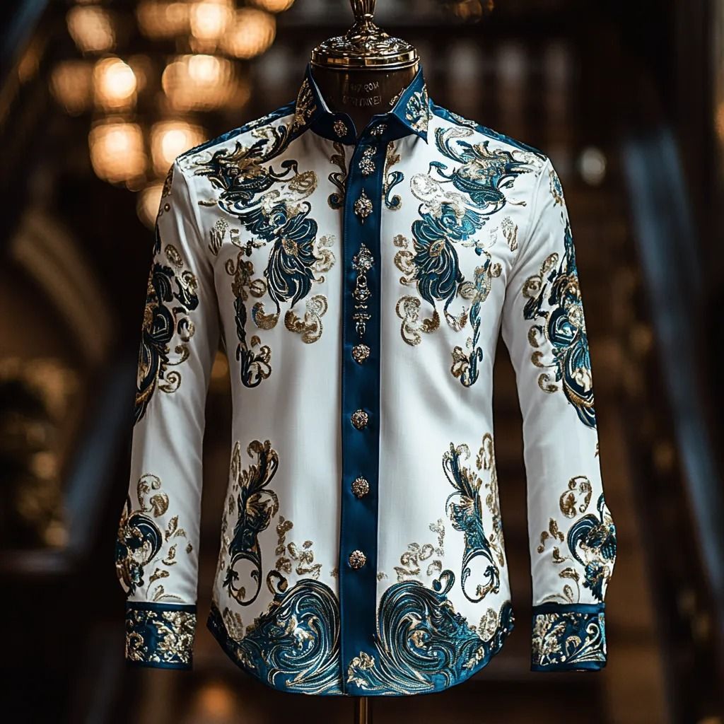 AliExpress Amazon comercio exterior transfronterizo 2025 nueva camisa casual de manga larga para hombre de todo fósforo MB12