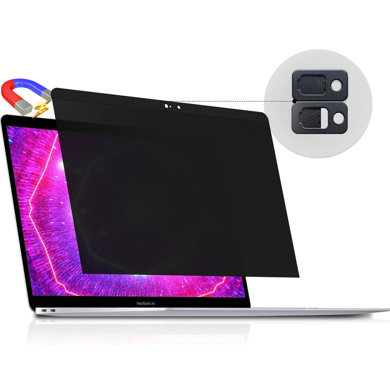MacBook Privacy Film Magnetic Suction with Camera Switch Air12/Air13 Magnetic Suction Removable Privacy Film Suitable MacBook Privacy Film Magnetic Suction with Camera Switch Air12/Air13 Magnetic Suction Removable Privacy Film Suitable