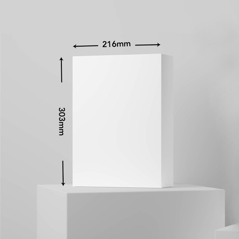 A4 7.5 Cx100 화이트 백/화이트 박스 [216*303]]