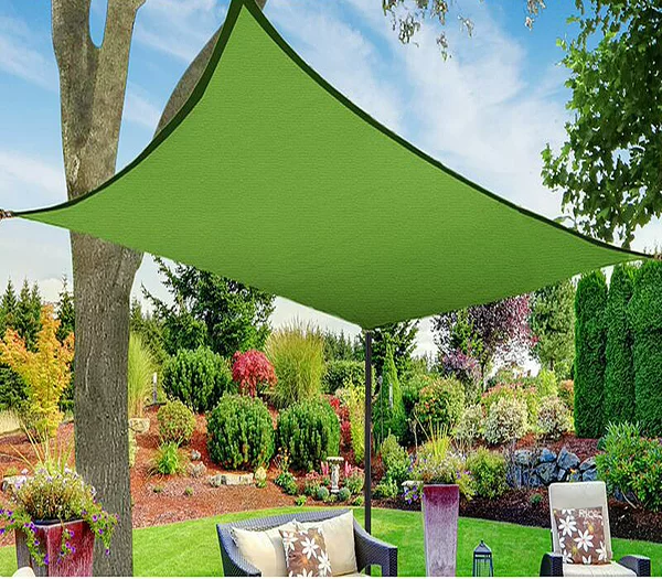 Outdoor Sunshade Sail Triangle Canopy Sun Protection Garden Canopy UV Protection Restaurant Outdoor Rain Support Customization