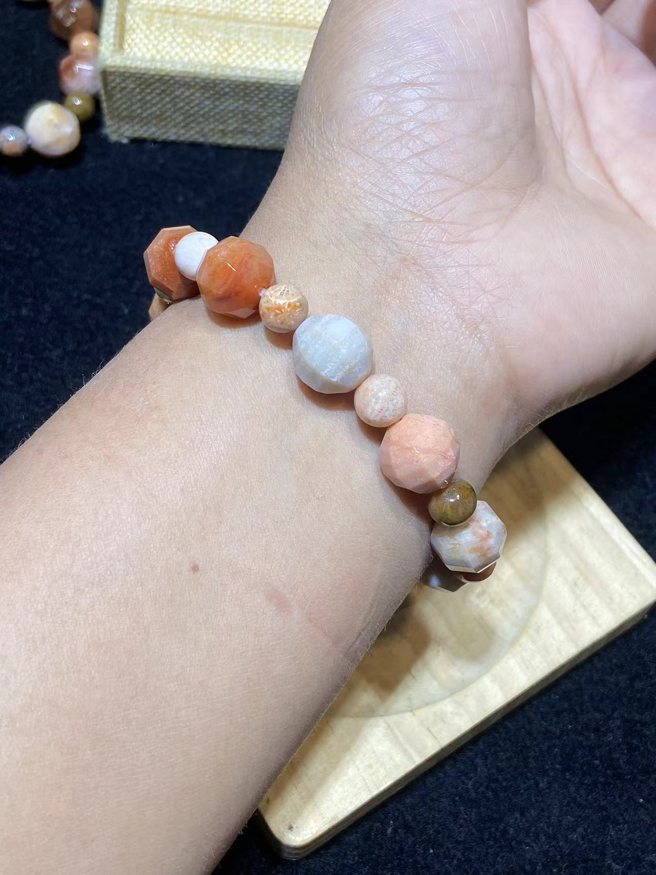 면처리된 팔찌 12mm