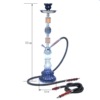 Arab two -tube water smoke set glass fume bottle foreign trade export Hookah shiSha Amazon Amazon goods source