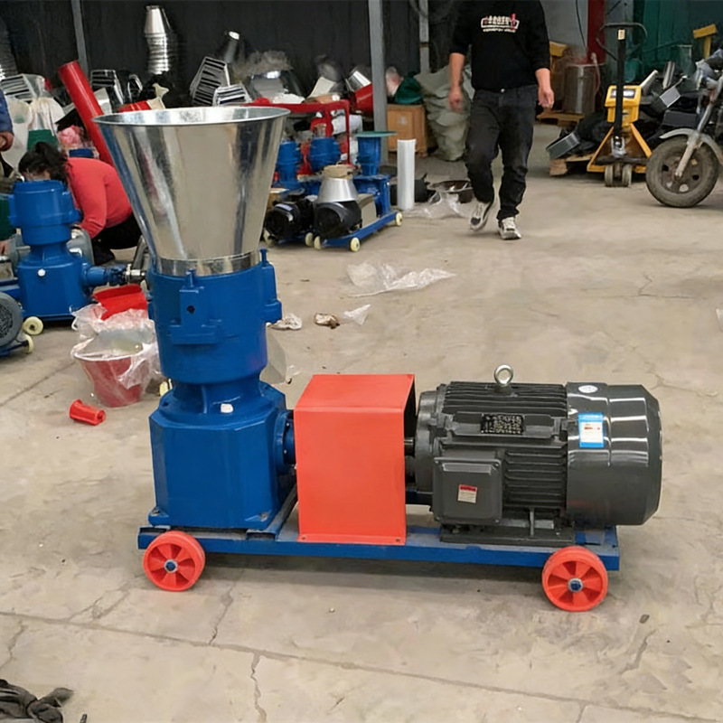 Animal Feed Processing Machine, Alfalfa and Corn Stalk Processing Pellet Machine for Cattle and Sheep Feed, Cat Litter Pellet Machine