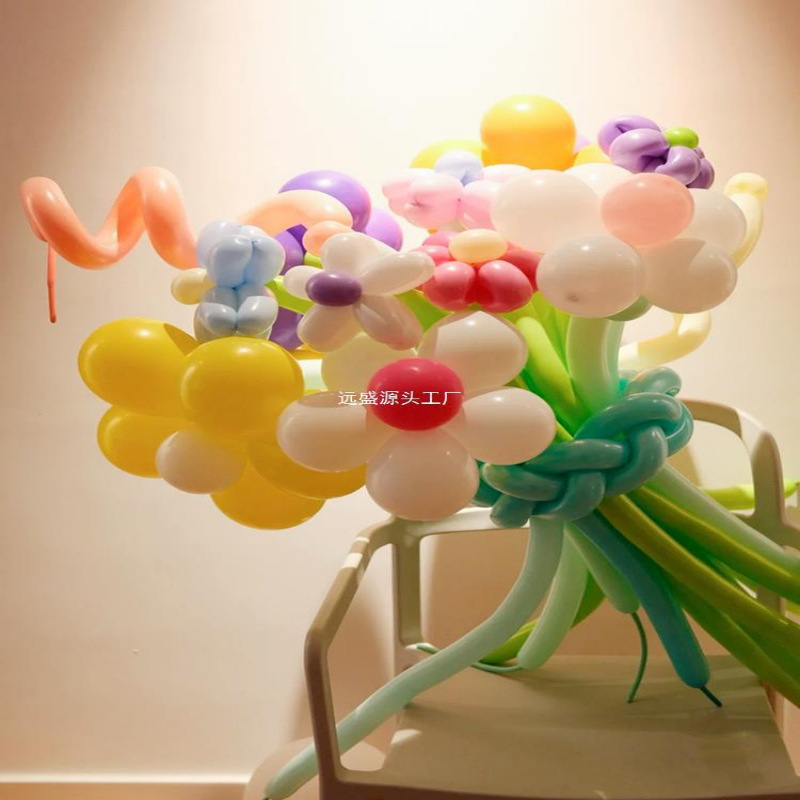 Balloon Bouquet DIY First-Year Layout Outdoor Picnic Birthday Decoration Scene Layout Certificate Photo Atmosphere Props