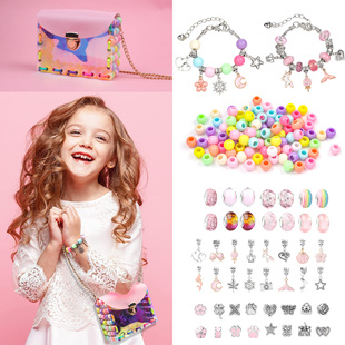 �羳��Ʒ��ͯdiy�ֹ������� 158pcs��ɫ������Ƭ�Ʒ�ռ{�����b