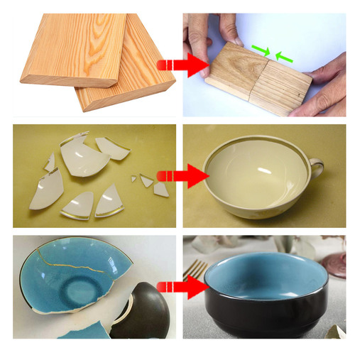 Jue-Fish multi-purpose glue, transparent universal glue for wood, glass and ceramics, quick-drying glue, waterproof