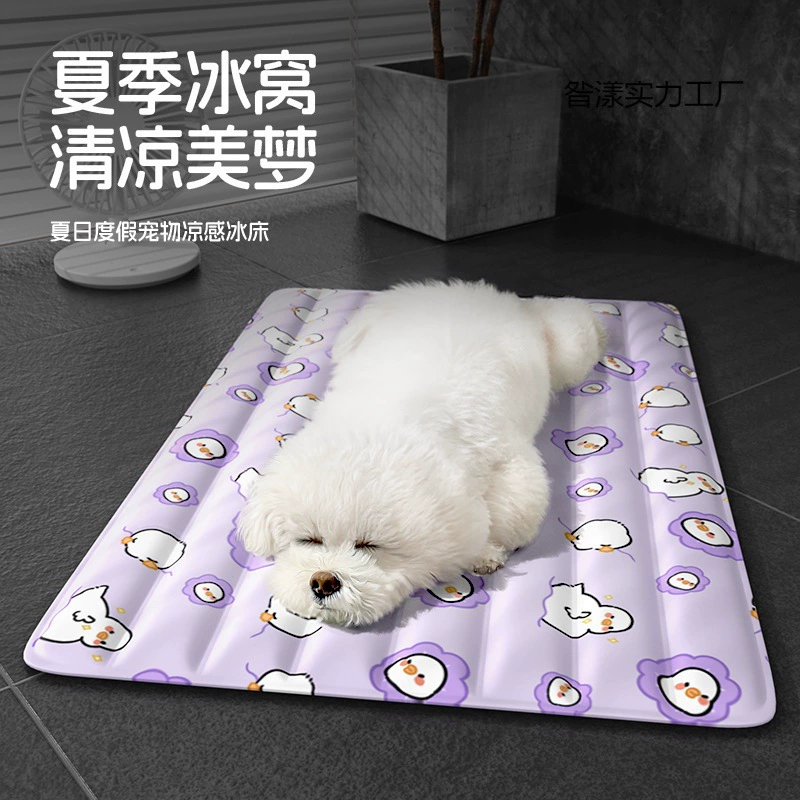 Охлаждающий коврик для сна питомца, охлаждающая лежанка, прохладное гнездо, коврик для кошки, охлаждающая подстилка, летний коврик, коврик для собаки, охлаждающая подушка