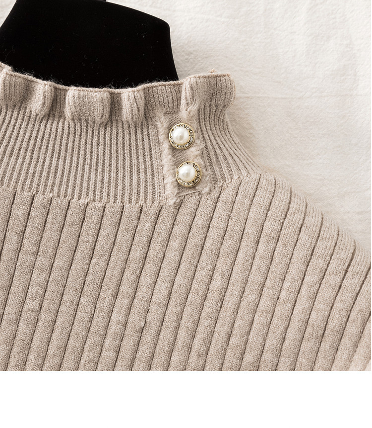 Women's Sweater Long Sleeve Sweaters & Cardigans Patchwork Casual Solid Color display picture 5