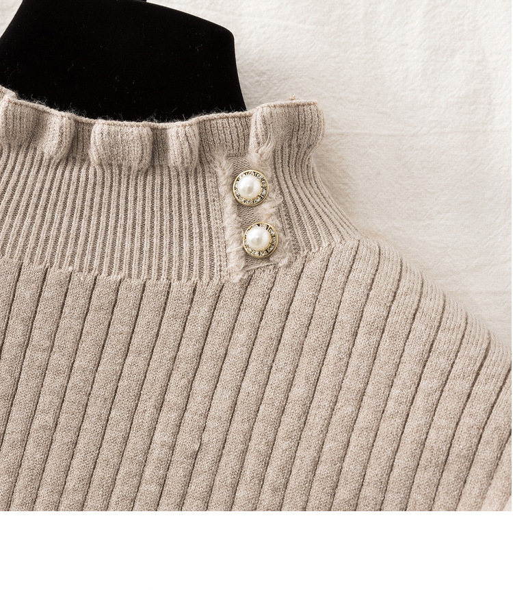 Solid Color Pattern Winter Season Women'S Gender Wholesale Women'S Casual Solid Color Long Sleeve Patchwork Sweaters & Cardigans