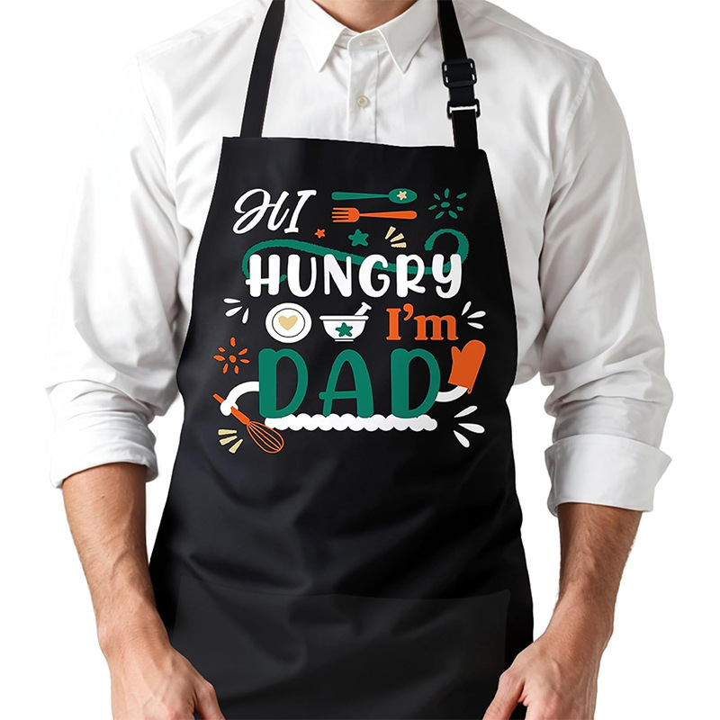 Delantal de poliéster transfronterizo para mujer, tienda de uñas de alto valor, panadería, barista, ropa de trabajo personalizada, fábrica de delantales al por mayor