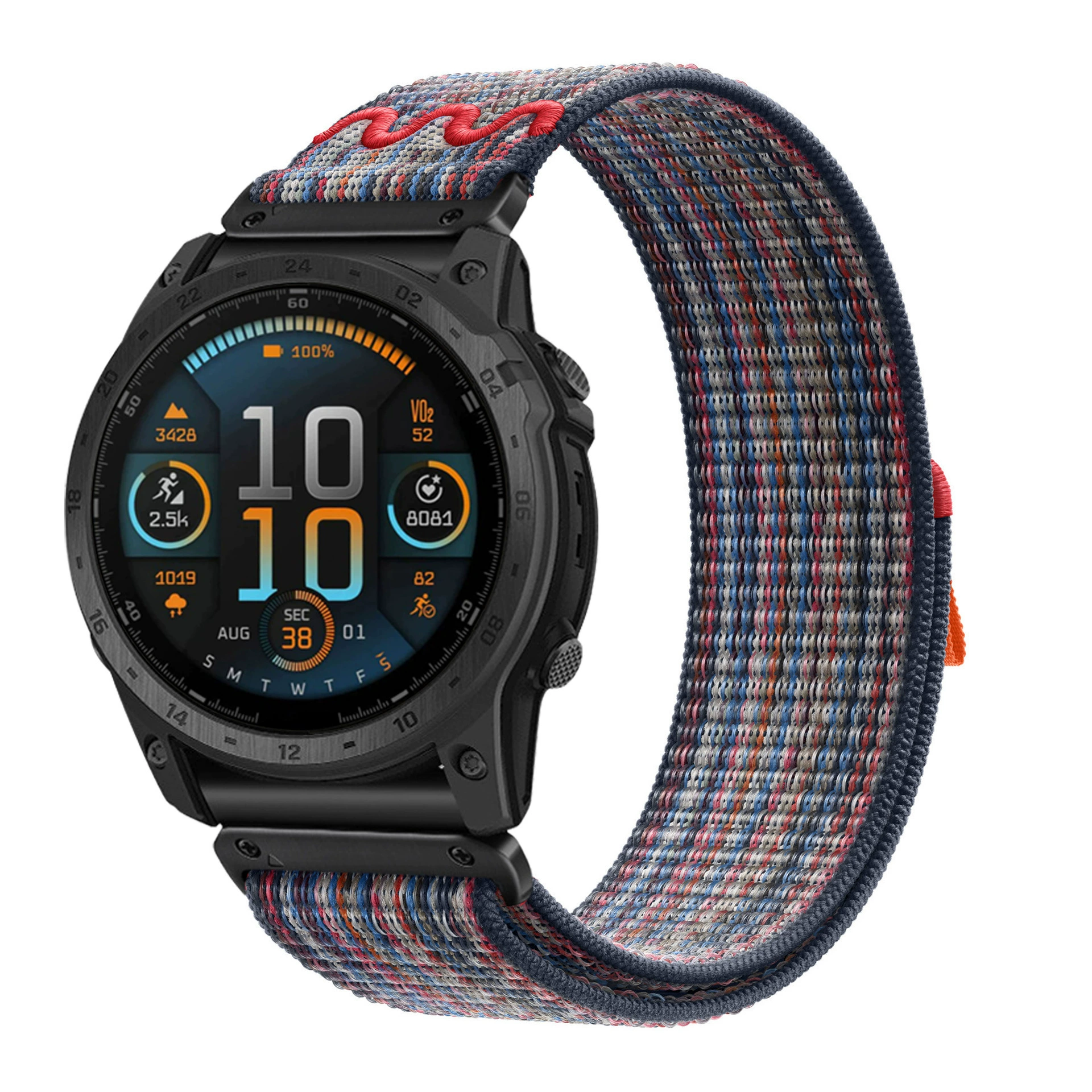 Suitable for Garmin fenix 8 Nike nylon loop strap garmin Fenix ​​7pro/6/5x quick release strap