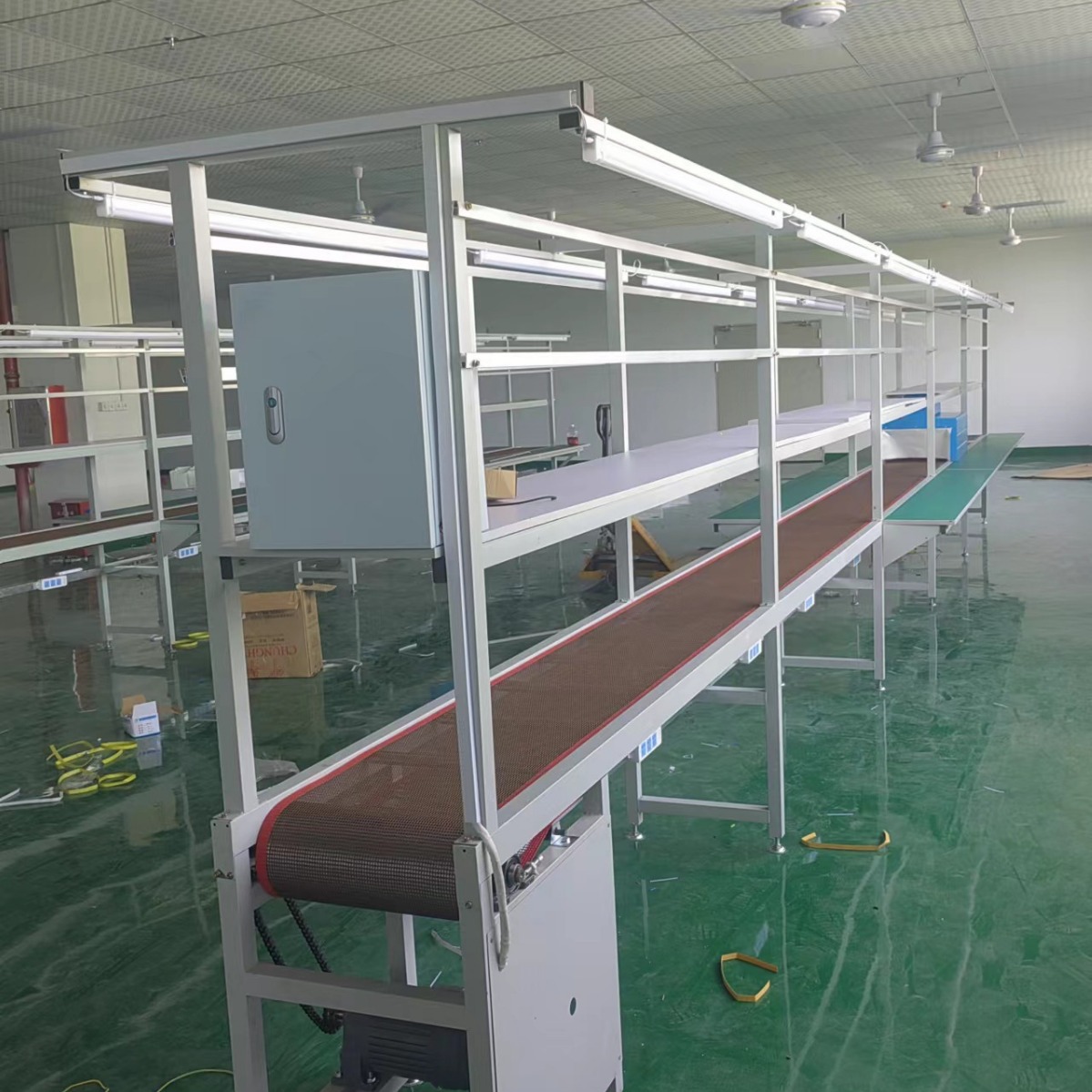 小电池出口生产线 电池输送缩膜机 400电池生产输送线