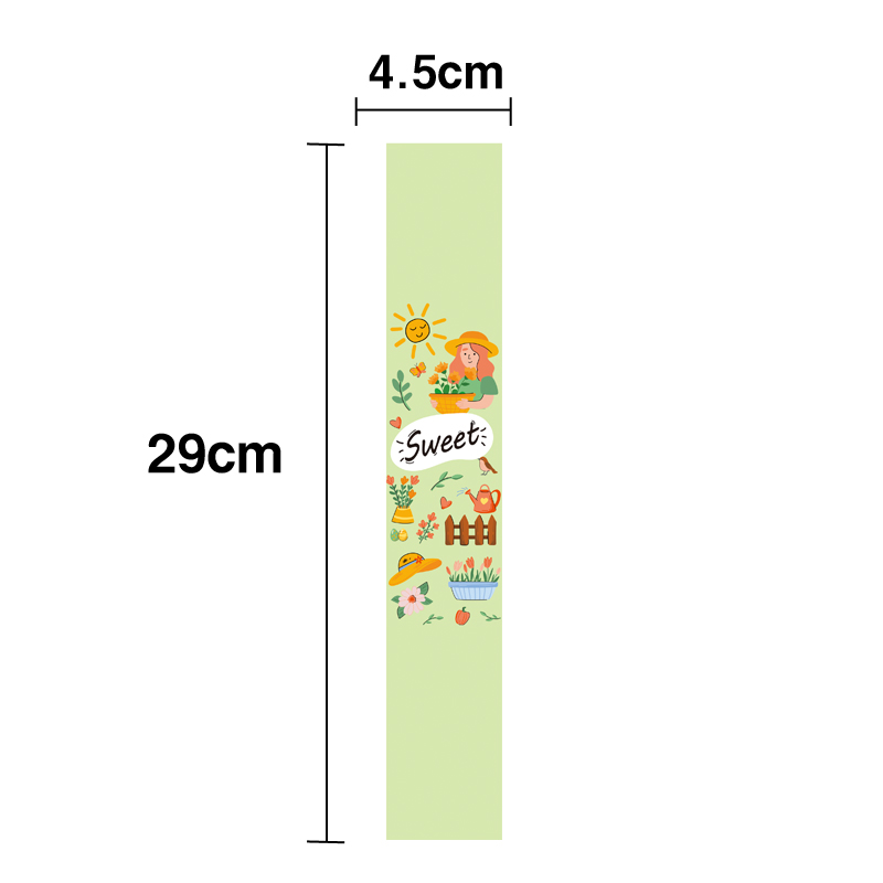 Adhesivo para hornear puff de yemas de huevo, carne crujiente, pegatinas de fresa, pegatinas de pastel de leche de soja.