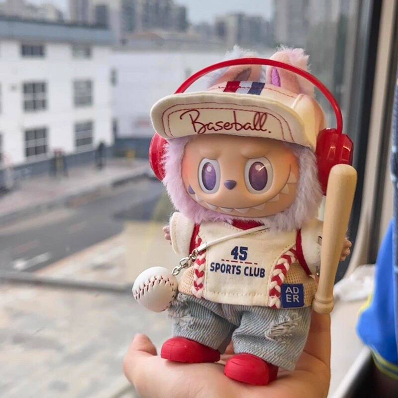 Only the Clothes Are Included in the Labubu Baseball Cap Set, Labubu Doll Clothes, Baseball Shirt, Vinyl Face Doll, Toy Clothes Only the Clothes Are Included in the Labubu Baseball Cap Set, Labubu Doll Clothes, Baseball Shirt, Vinyl Face Doll, Toy Clothes