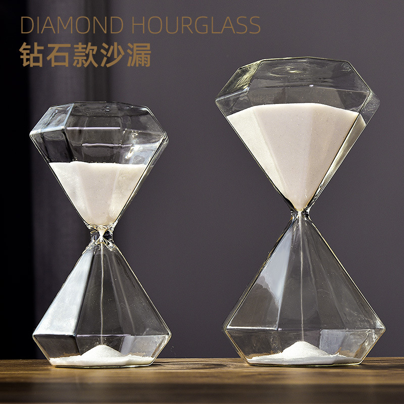 Diamond hourglass 5/15/30 minutes timing home decoration creative gifts Factory Direct