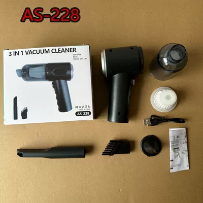 High-power car vacuum cleaner wireless super strong suction car dual-purpose mini handheld portable washing and blowing dual-purpose (Tozsoranlar) - kx-black-sc-portable-vacuum-cleaner