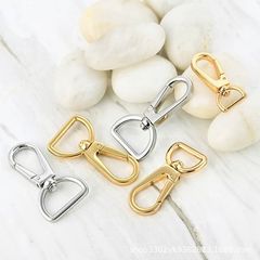 メーカー直販卸売 4点、5点、6点合金ドッグバックル、男女兼用ファッションフックバックル、バッグ、荷物、5つの荷物バックル