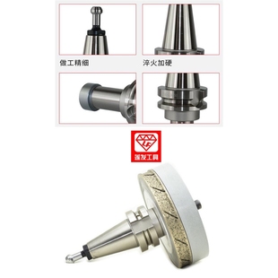 Glass Cnc Special Cnc Tool Holder Bt40 Tool Holder Heat Treatment and Hardening Suitable for Glass Cnc Drilling and Chamfering Machine