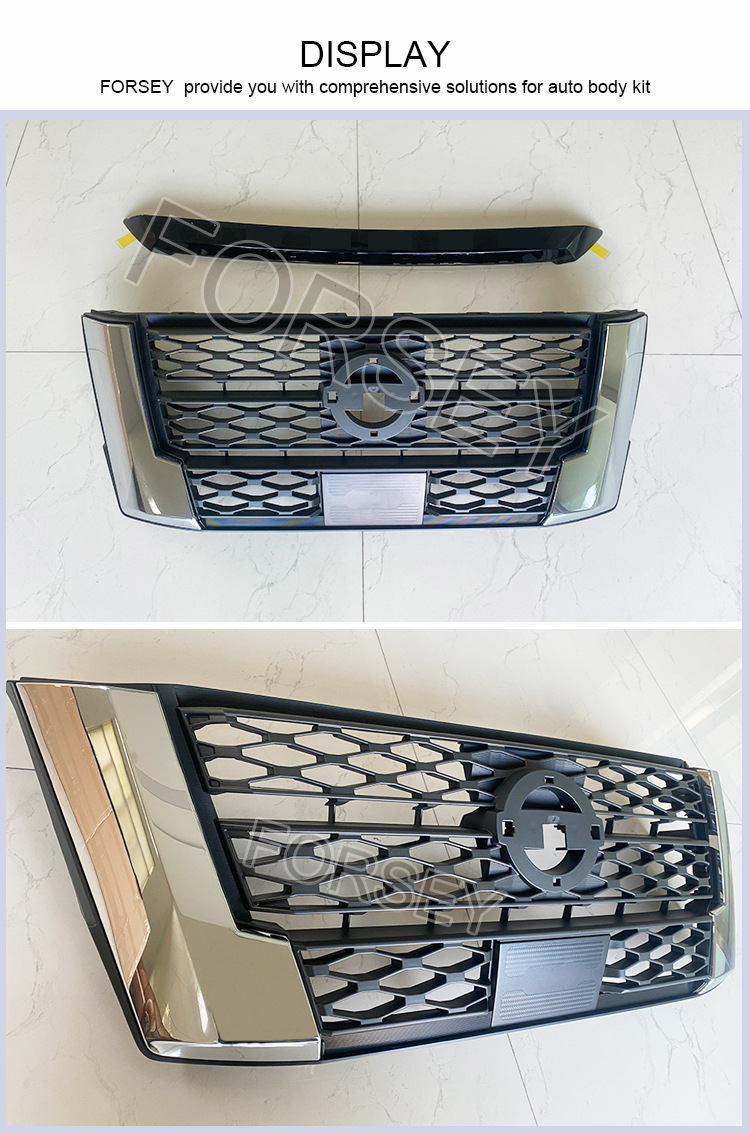 Suitable for Nissan Navara 2021 model with front grille and front bumper