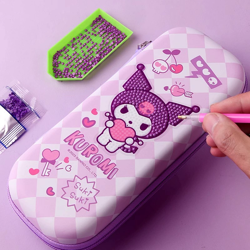Children's teaching pencil case, capacious storage system, DIY, children's creativity, high-quality style