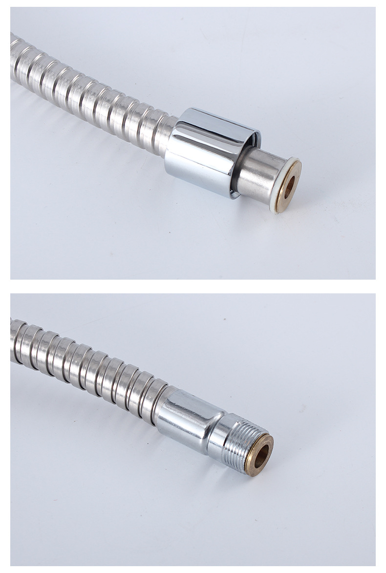 1.5-meter kitchen washbasin, vegetable basin, pull-out faucet hose fittings, stainless steel telescopic tube, pull-out tube undefined