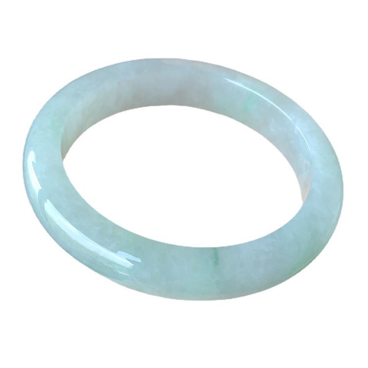 Natuurlijke Birmese Type A Jadeïet Armband Jade Bangle_voghion.com