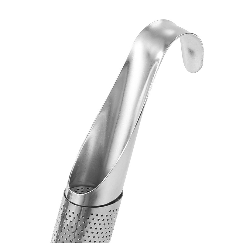 304 colador de té montado en la oreja Cubo de humo de acero inoxidable mango colador de té conveniente Filtro de té popular fabricante de té
