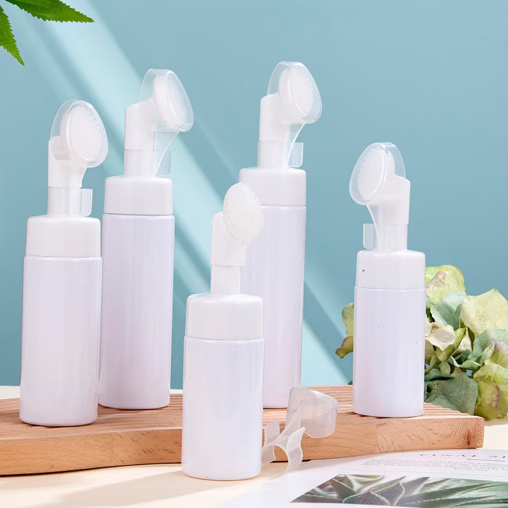 Botella espumante de mousse, limpiador facial, limpiador de manos espumante, botella vacía, botella de reemplazo de champú, botella vacía, botella de espuma cosmética