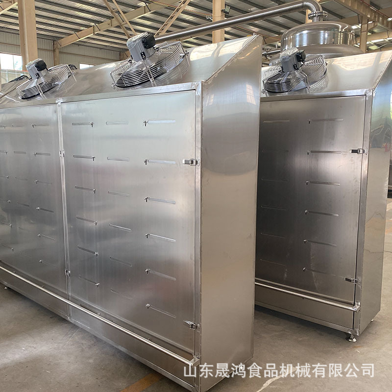 晟鸿冷冻鱿鱼盘缓化库 冻肉解冻机 低温高湿解冻线