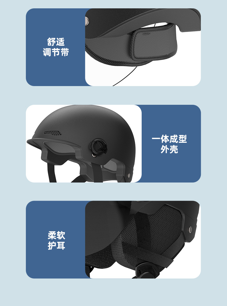 New national standard 3C certified electric vehicle helmet