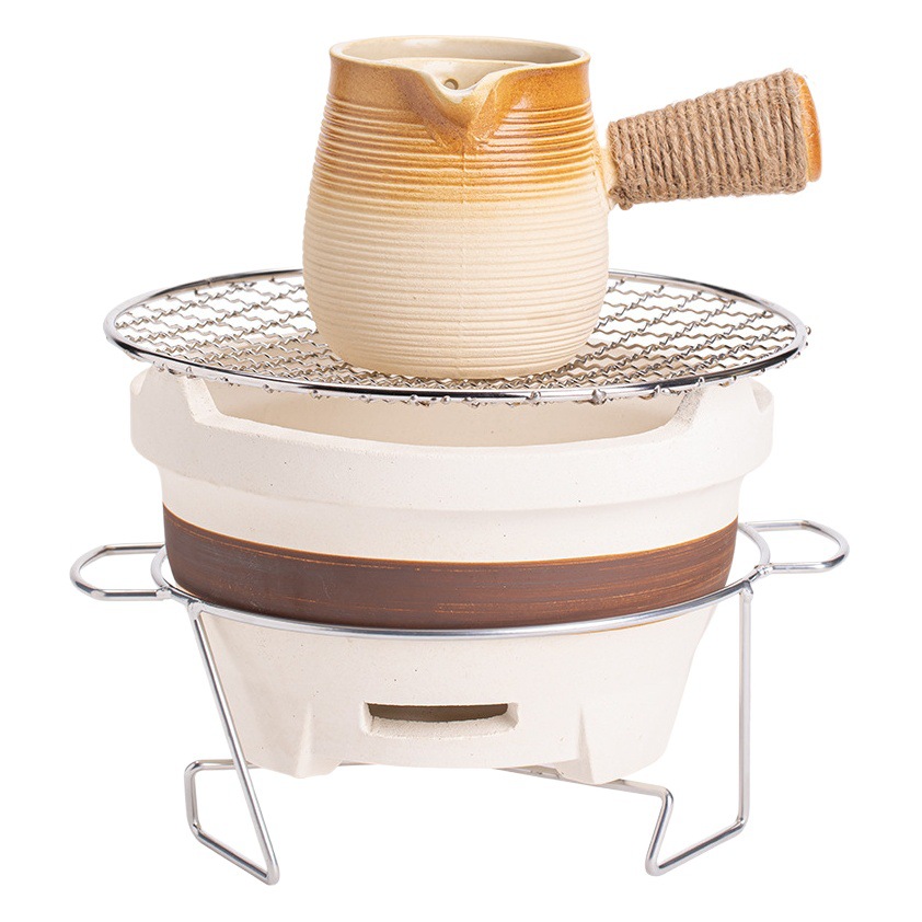 Estufa tetera estufa de carbón hogar al aire libre portátil seco quema salud olla Internet celebridad asado leche tetera traje