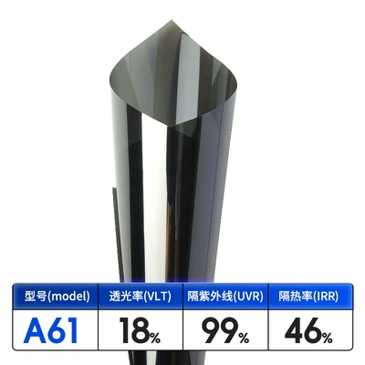 Anti-Glare Film, Side and Rear Window – Automotive Film - width-152m30m-reflective-gray-side-rear-fender-a61