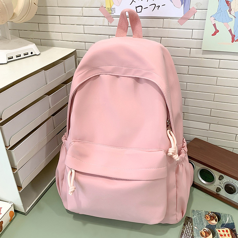 新型カバン女子インスタ風キャンパスシンプルで軽やかなリュックサックです。|undefined