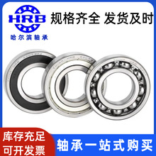 哈尔滨HRB深沟球轴承6305 6306 6307 6308 6309 ZZ 2RZ C3高转速