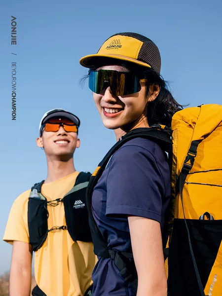 Onijie Duck Cap Summer Sun Protection Hat Women's Breathable Sweat-Wicking Hat Outdoor Cross-Country Running Hat Quick-Drying Hat