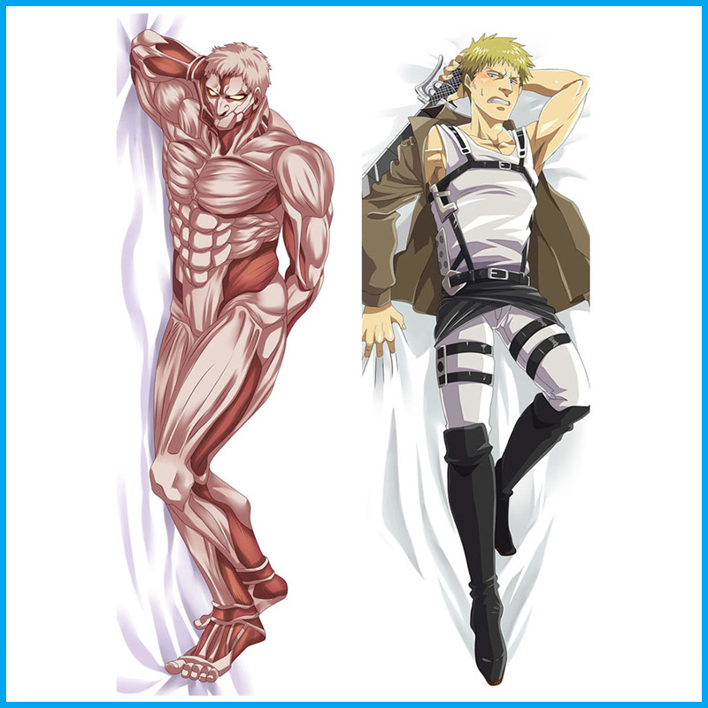 Housse de Coussin et Taie d'Oreiller Anime Attack on Titan