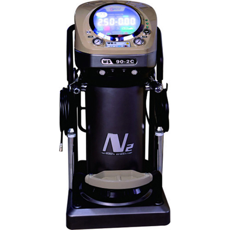 WS90-2C全自动高纯度轮胎氮气机汽车充氮设备两根充气管打气机
