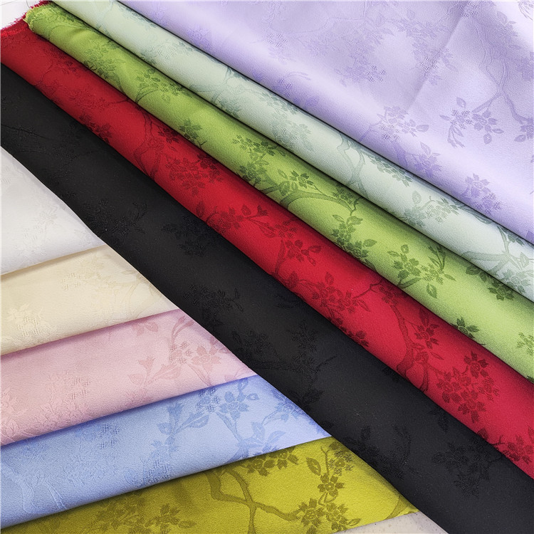 T205#星光锦亮光提花 新中式国风女装衬衫连衣裙礼服汉服影视面料