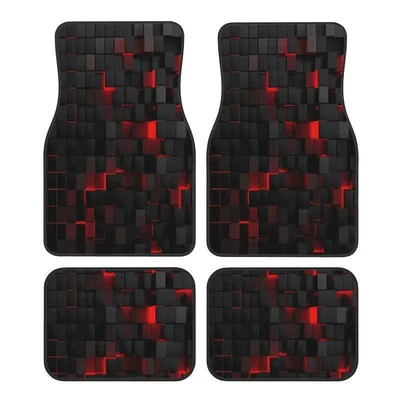 easy to maintain, non-slip | Avtomobil döşəmə paspasları - 1-138-pattern-43-3344cmtwo-piece-set