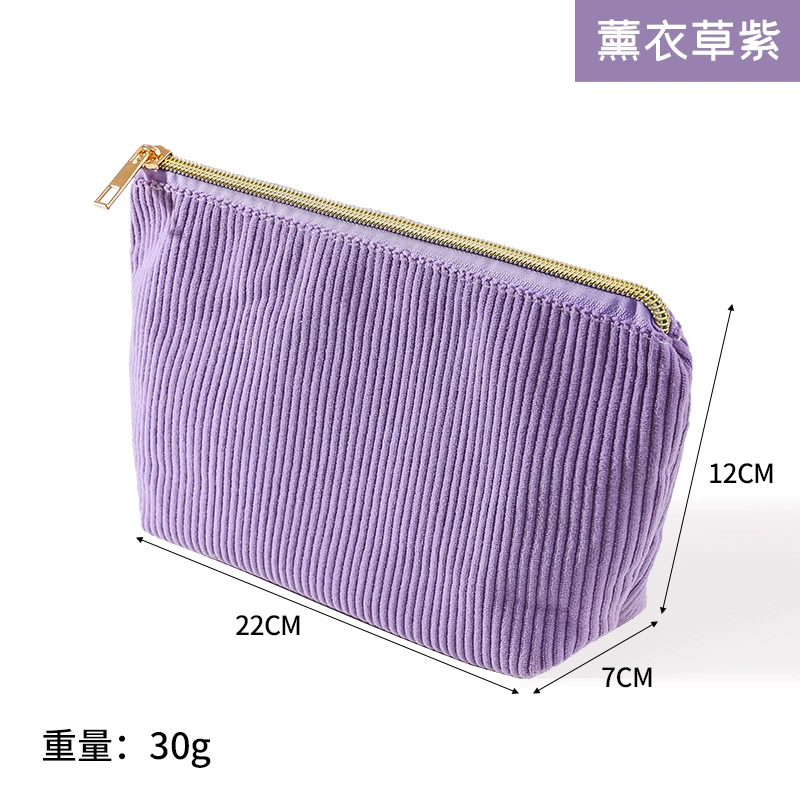 Разделочная косметичка в корейском стиле, большой объем PU сумка 27×12×7 см