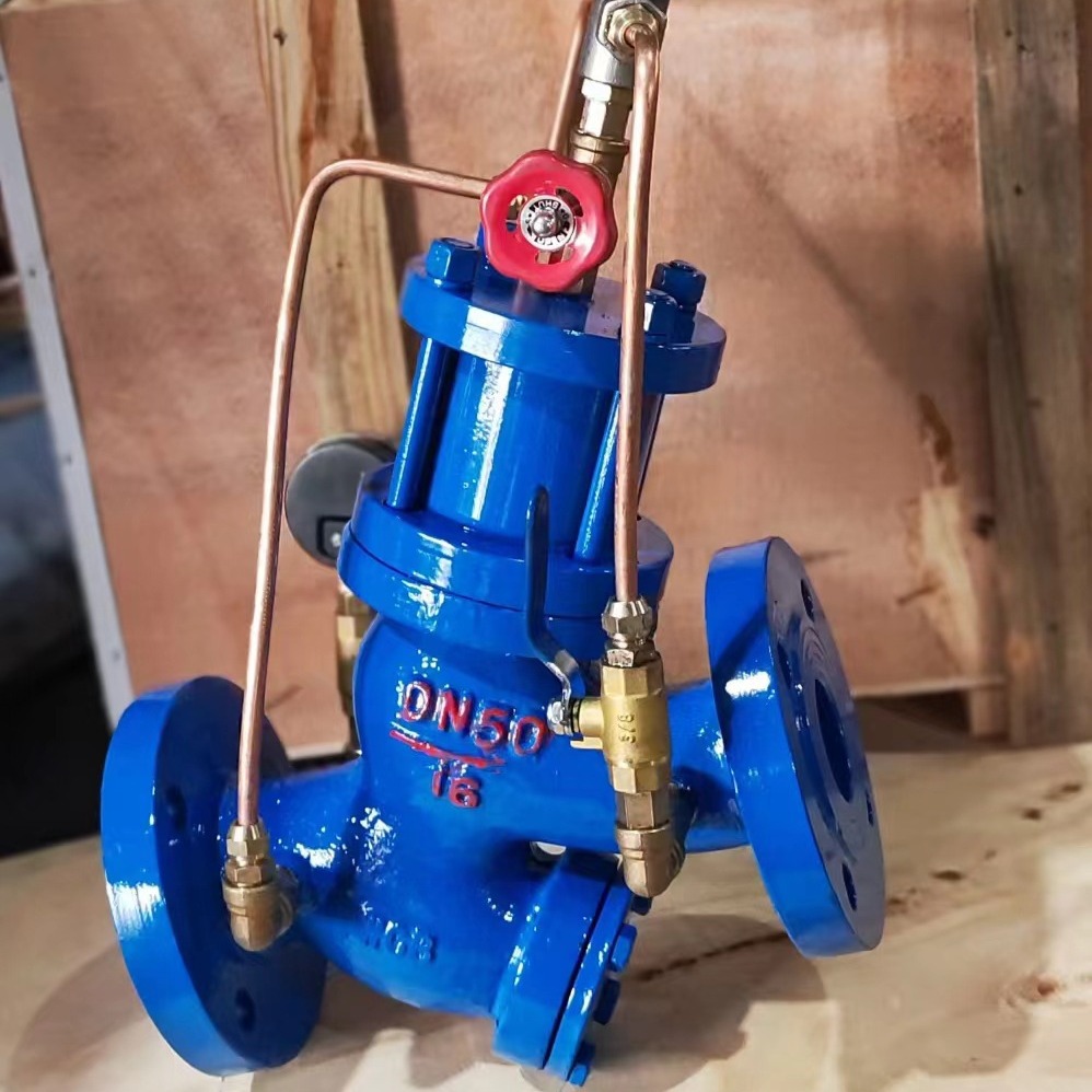 过滤活塞式可调减压阀YQ98002型尺寸参数