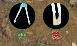 Wholesale Outdoor Sanitation Stainless Steel Garbage Clip Picker Picker Dustpan Single Hand Press