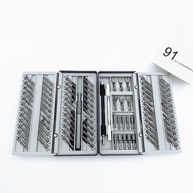 91合1高级螺丝刀套装 华为手机拆机工具笔记本维修螺丝批组合