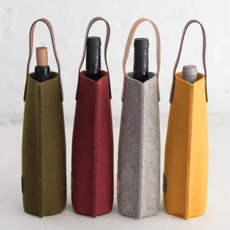 毛氈酒袋